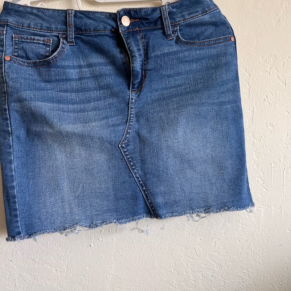 Denim Blue Skirt